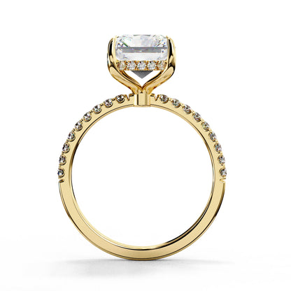 Rectangle Diamond Ring