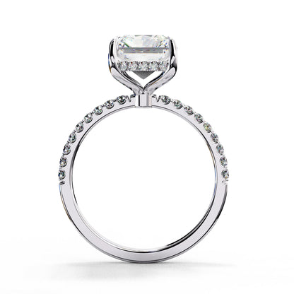 Rectangle Diamond Ring