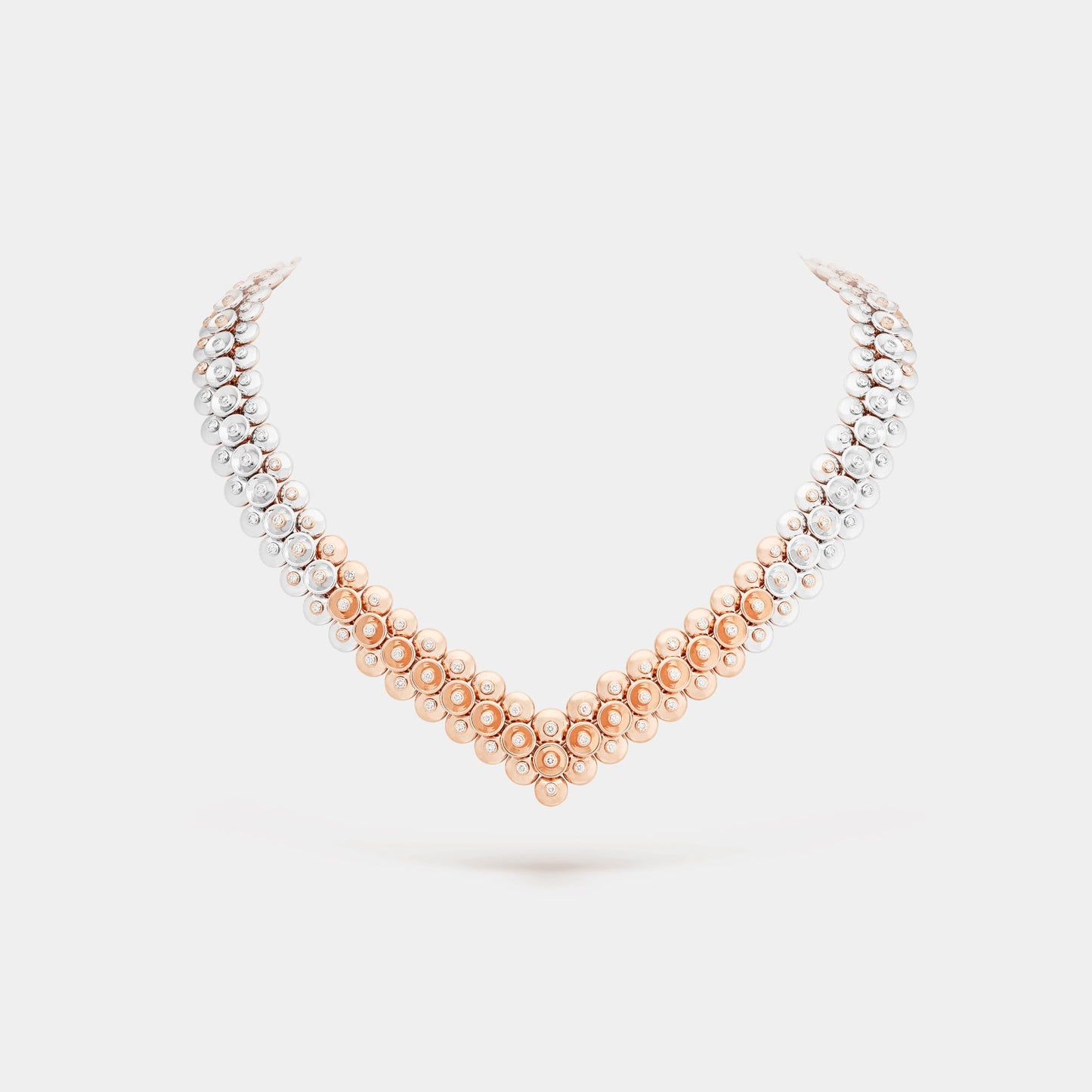 elegant designed diamond necklace