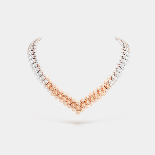 ELEGANT DESIGNED DIAMOND NECKLACE