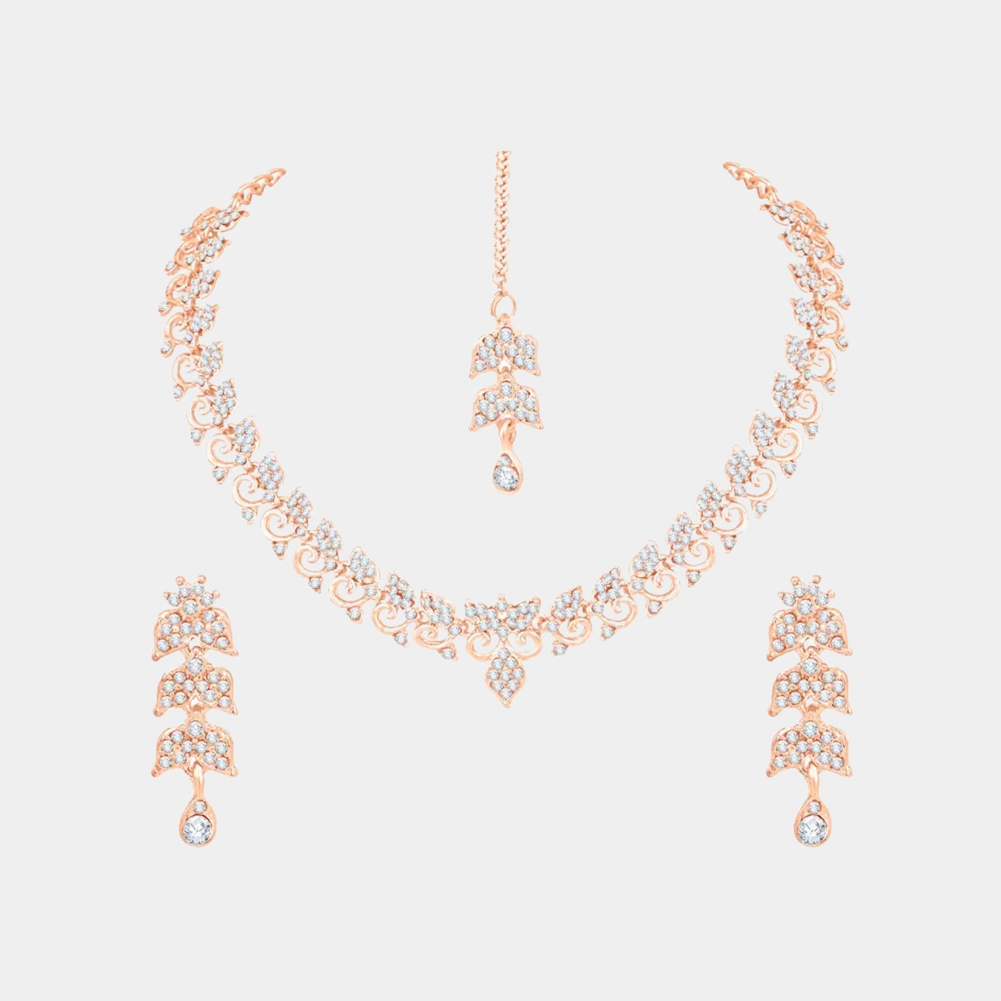 elegant designed diamond necklace